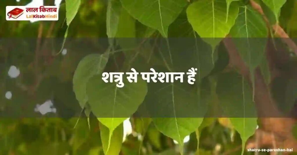 shatru se pareshan hai