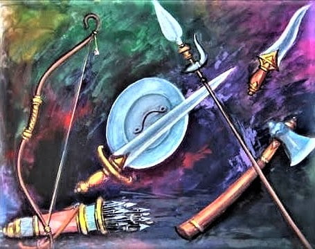 सपने में अस्त्र देखना