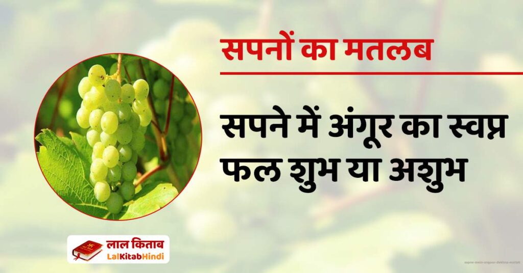 Sapne mein Angoor Dekhna Matlab
