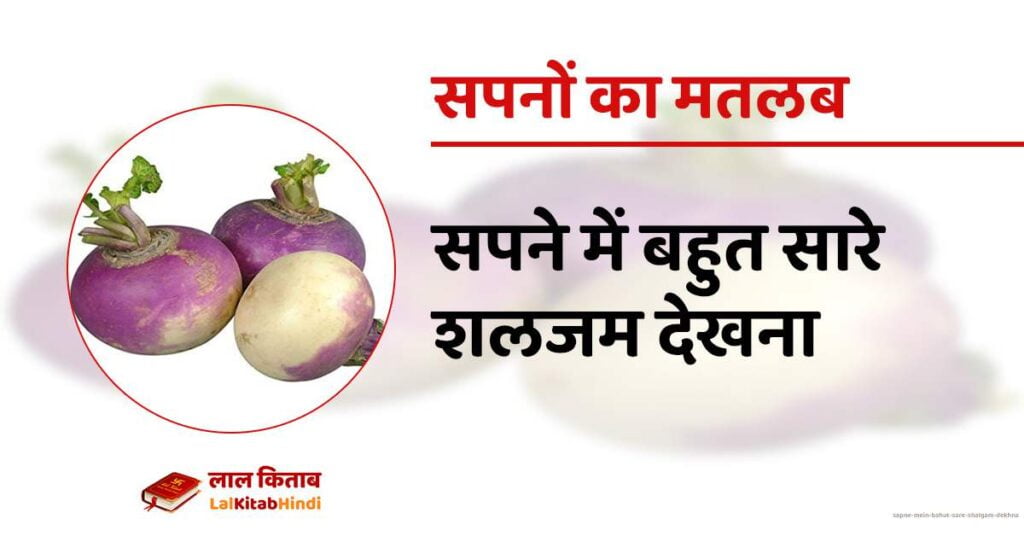 Sapne mein bahut sare Shalgam Dekhna