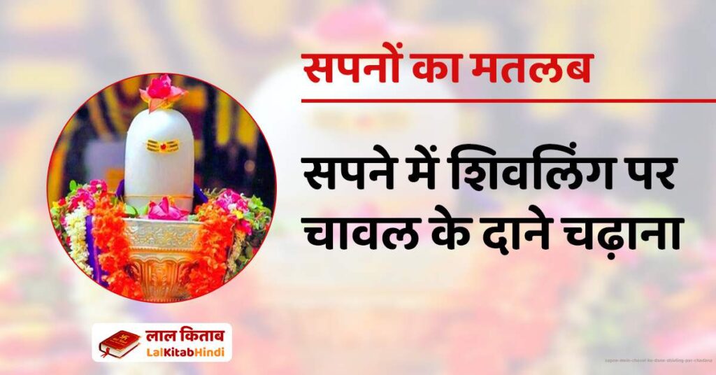 Sapne Mein Chaval ke dane Shivling par chadana