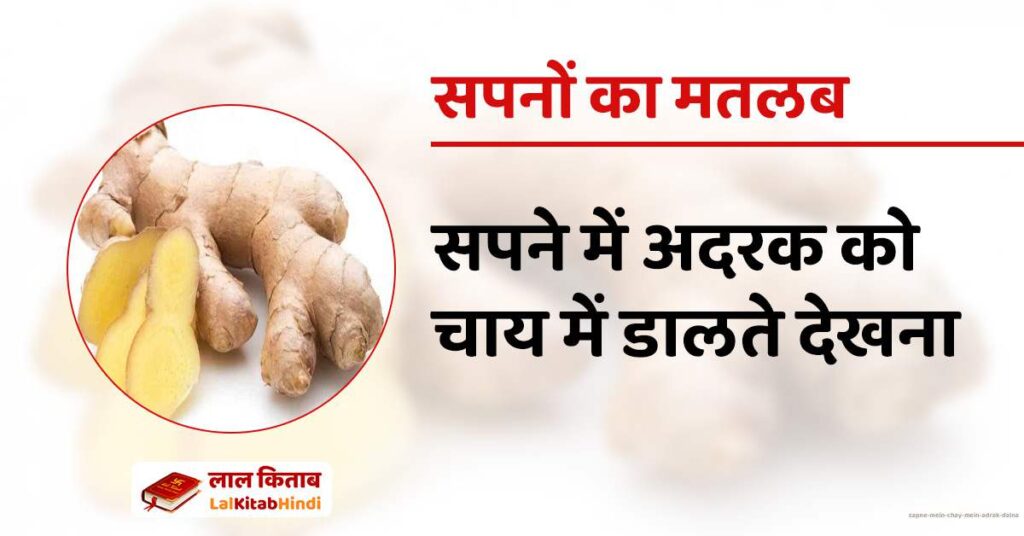 Sapne mein Chay mein Adrak Dalna