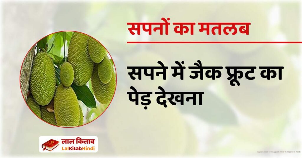 Sapne Mein Seeing Jack Fruit in Dream in Hindi